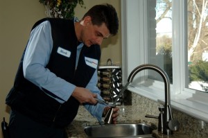 Leaky faucet repair