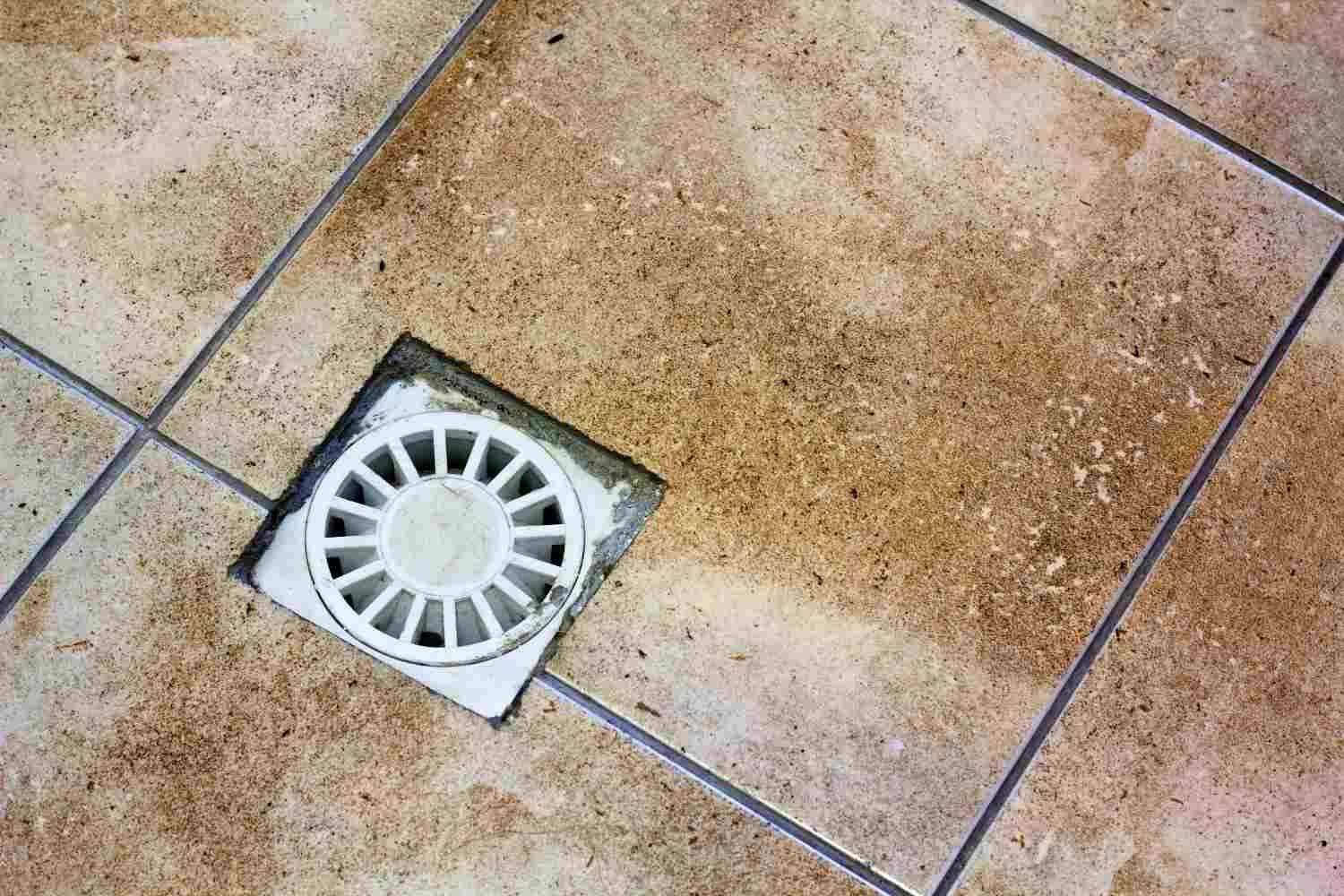 Drain cover unsuitable for catching hair to prevent buildup in older pipes